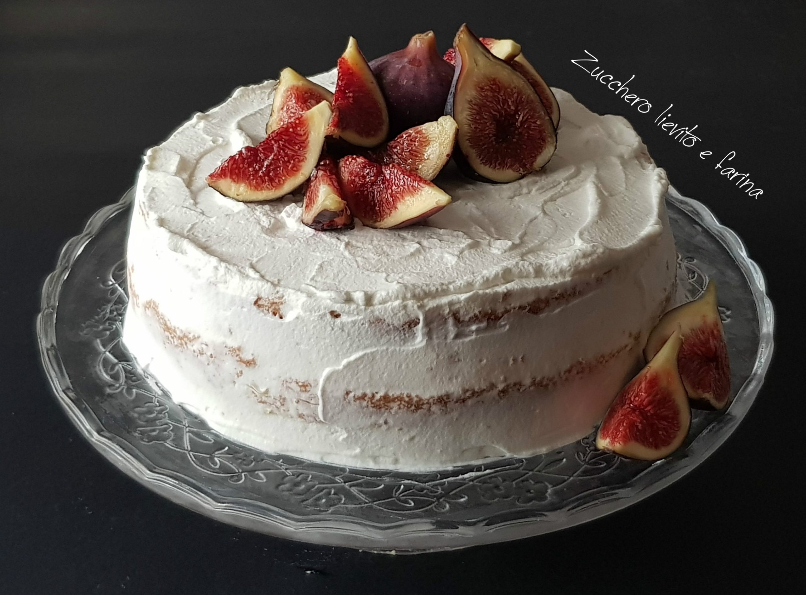 Naked cake ai fichi