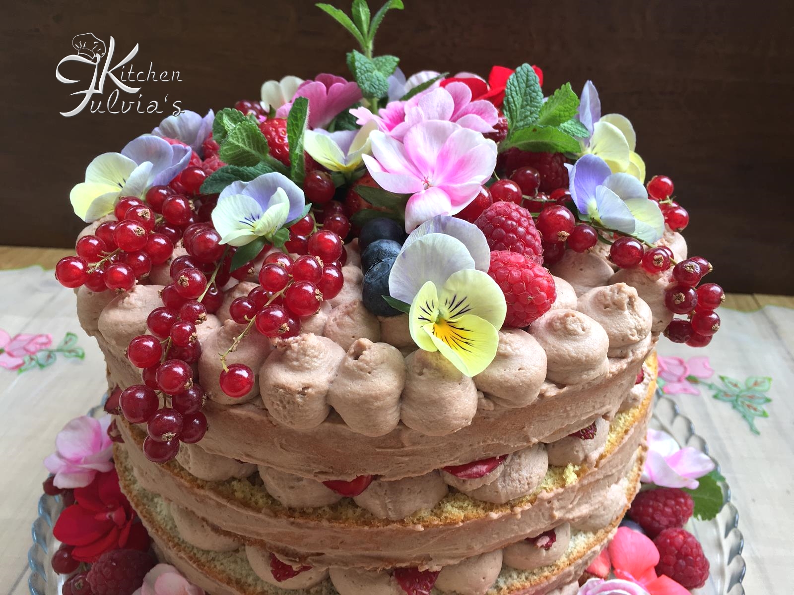 Naked cake – torta nuda alle fragole