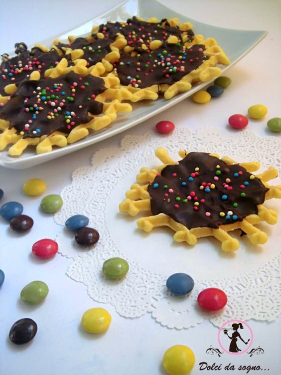Neole con il cioccolato