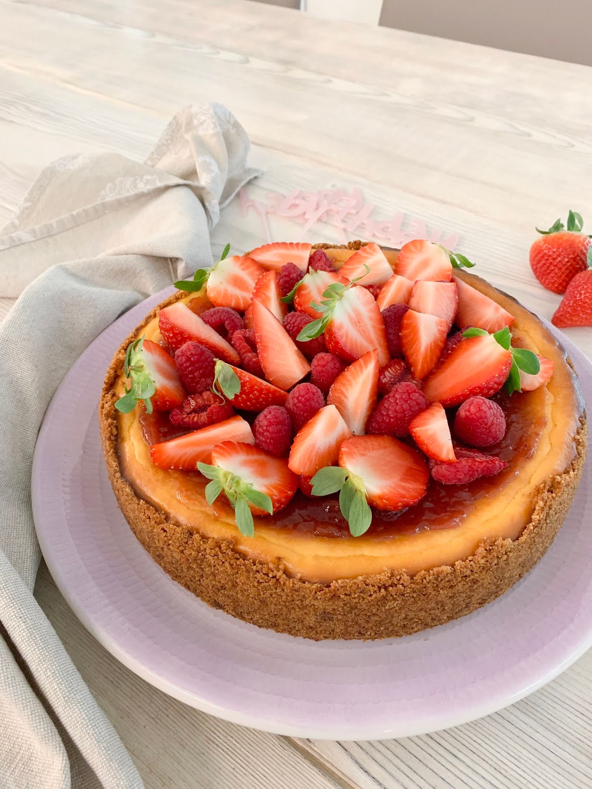 New york cheesecake e buon compleanno a me!