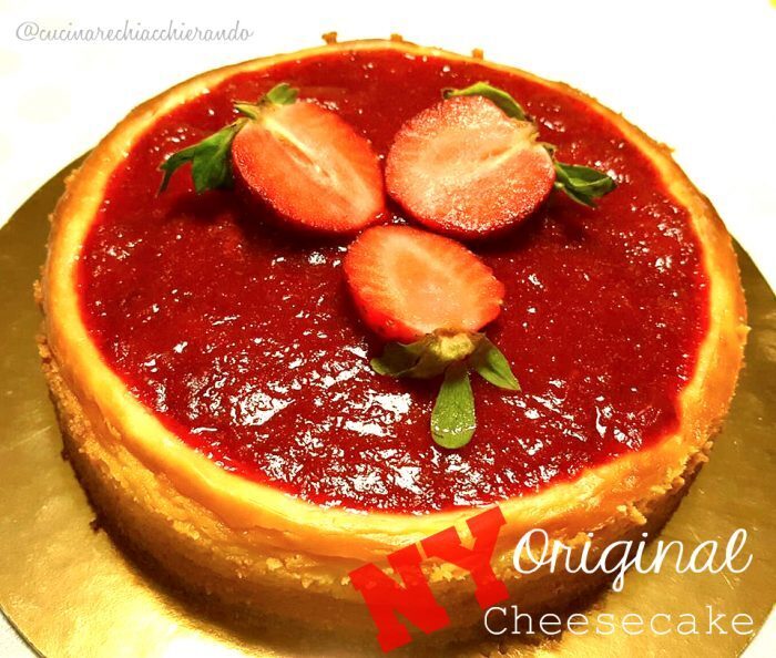 New york cheesecake ricetta originale cotta al forno