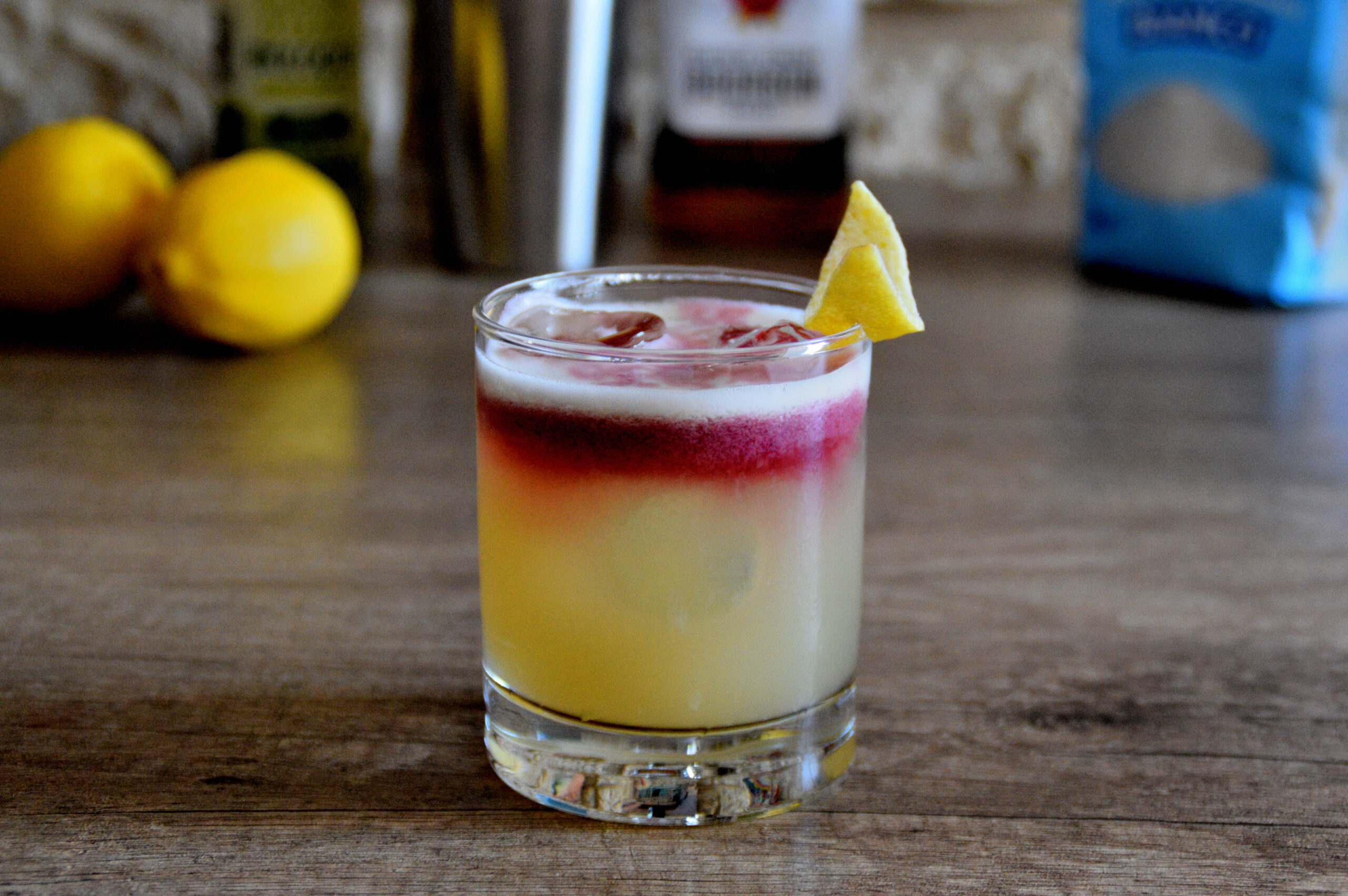 New York sour cocktail ricetta