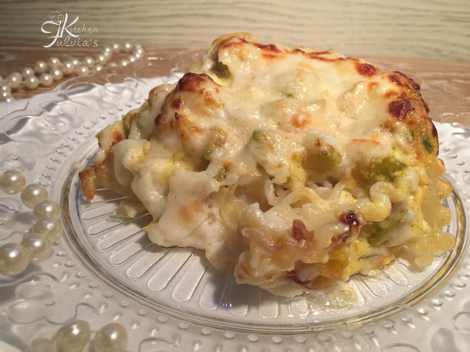 Nidi di mafaldine con zucca e mascarpone