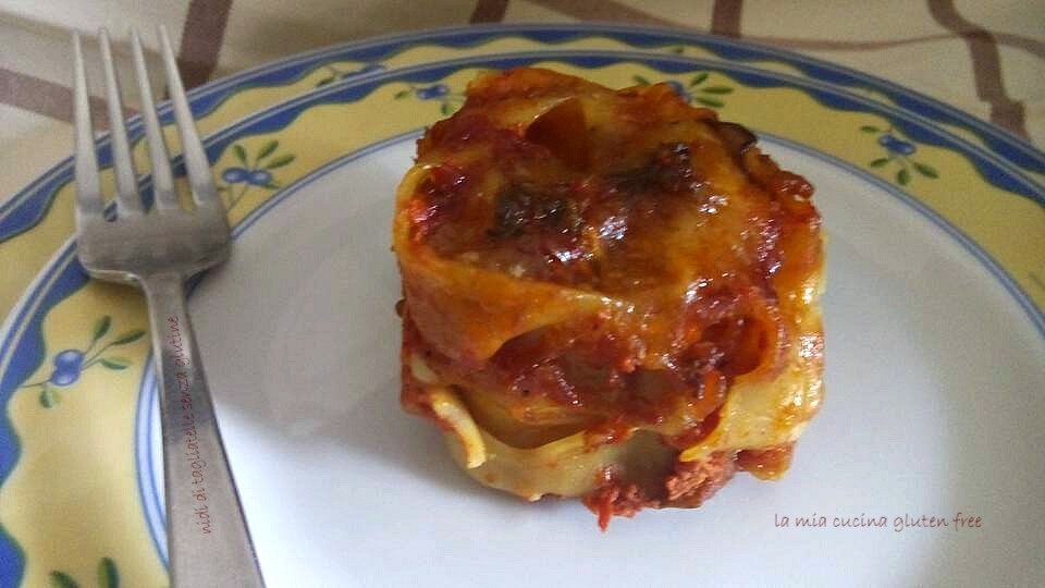 Nidi di tagliatelle senza glutine