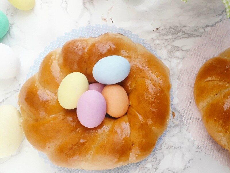 Nidi pasquali,brioches facili!