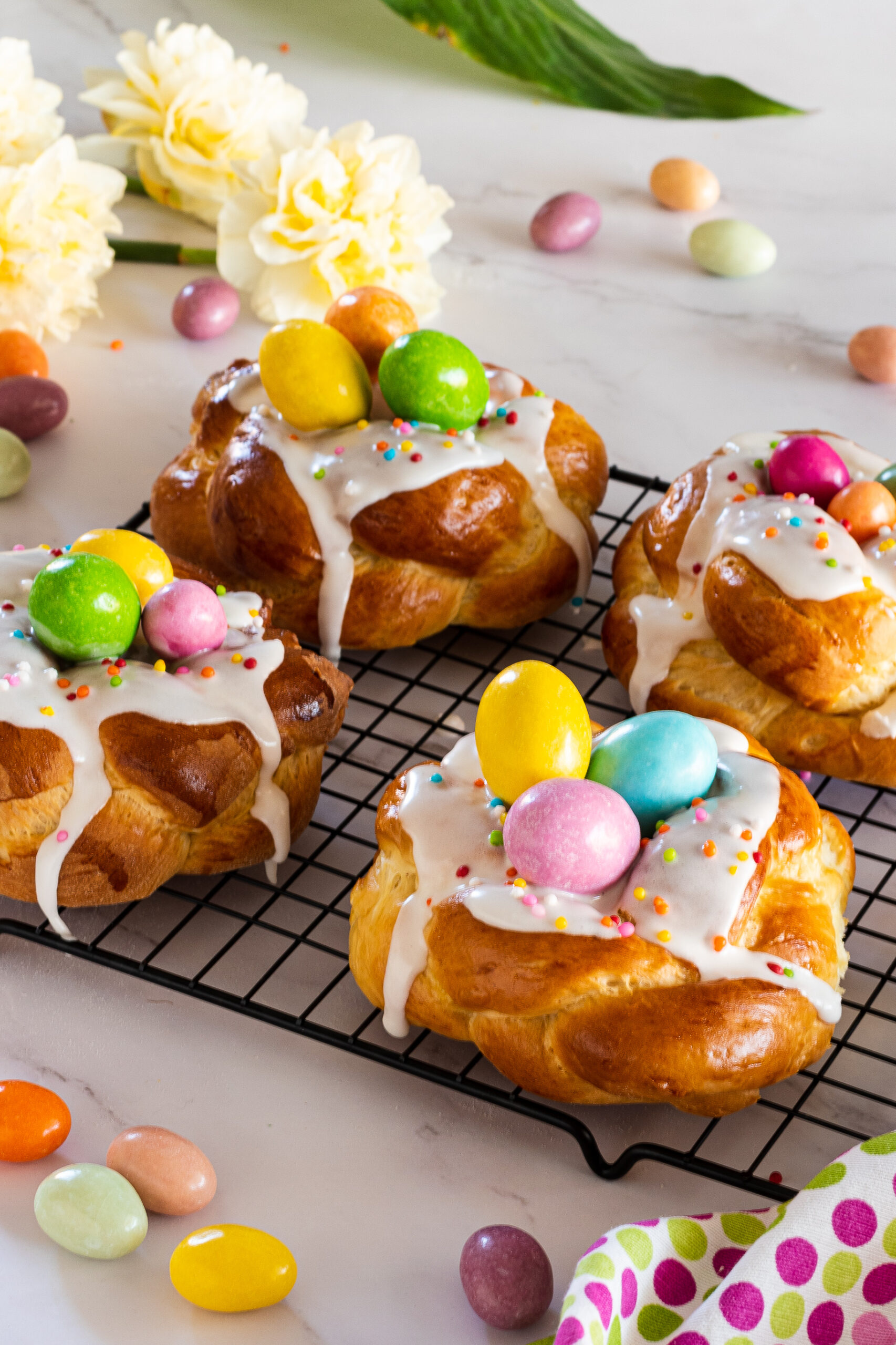 Nidi soffici di pasqua