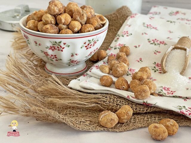 Nocciole pralinate ricetta