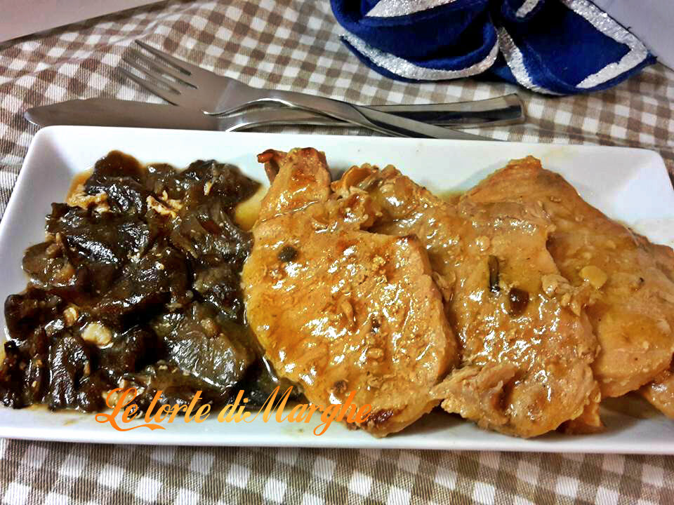 Nodini di vitello ai funghi