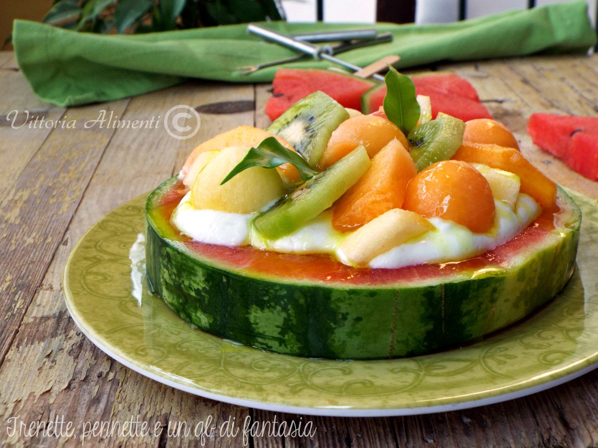 Non la solita torta… ma Torta anguria !!