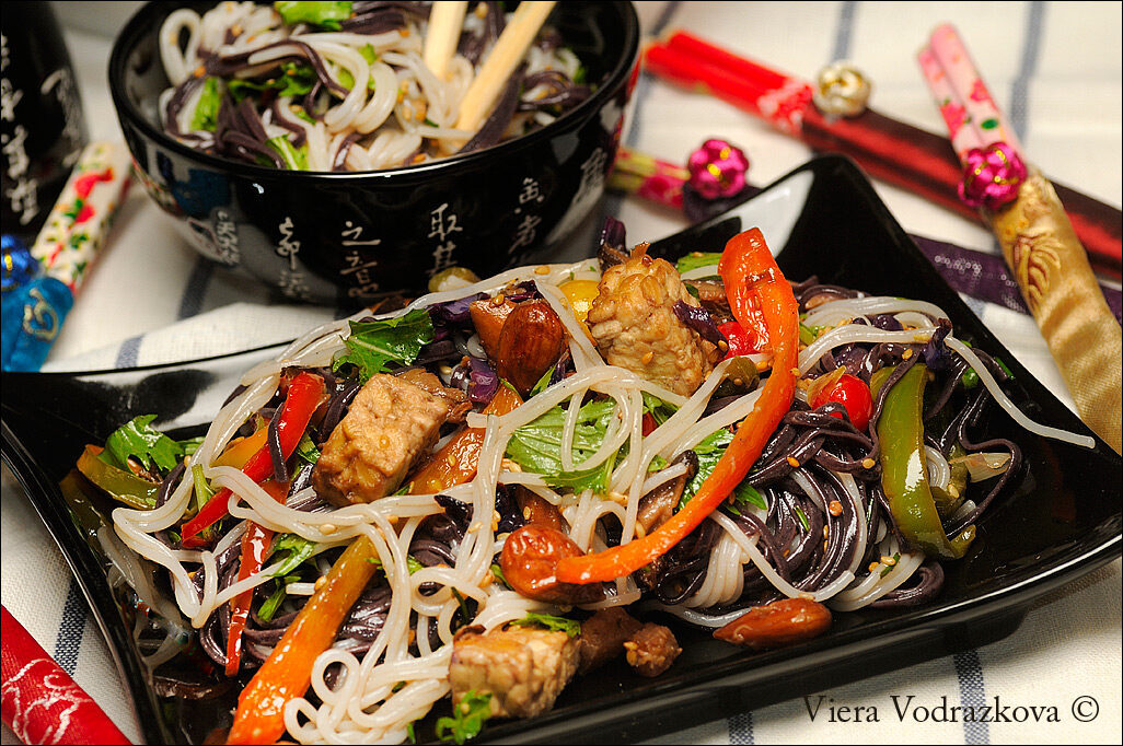 Noodles Kong Soba senza glutine con le verdure