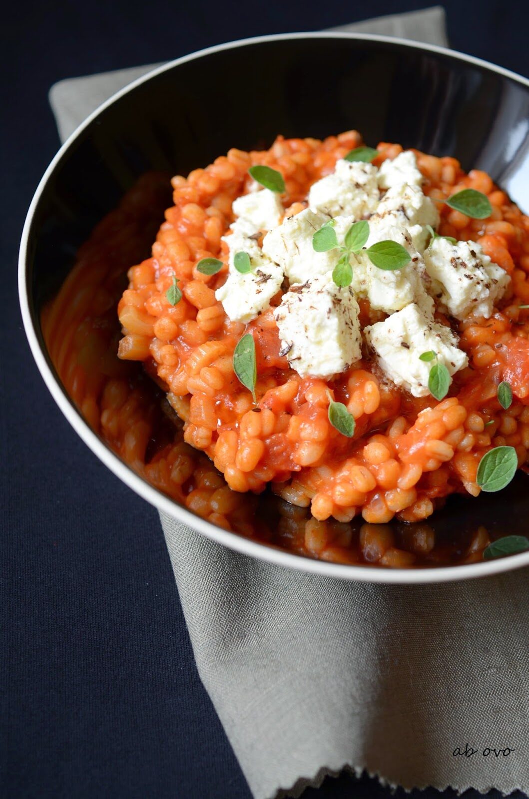 Nostalgia dell’Andalusia e un orzotto per salutare l’autunno