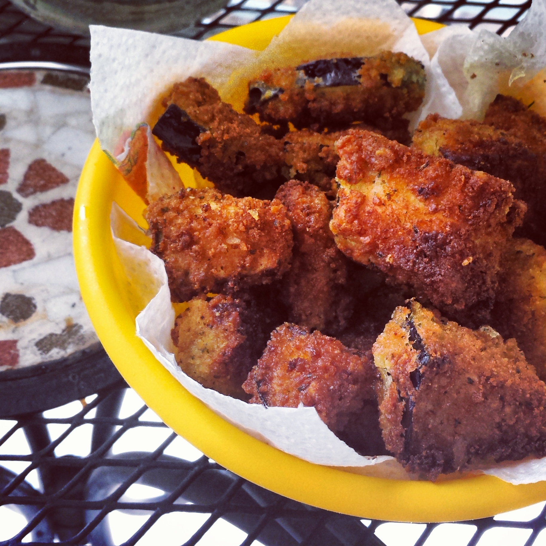 Nuggets di melanzana. uno tira l’altro!