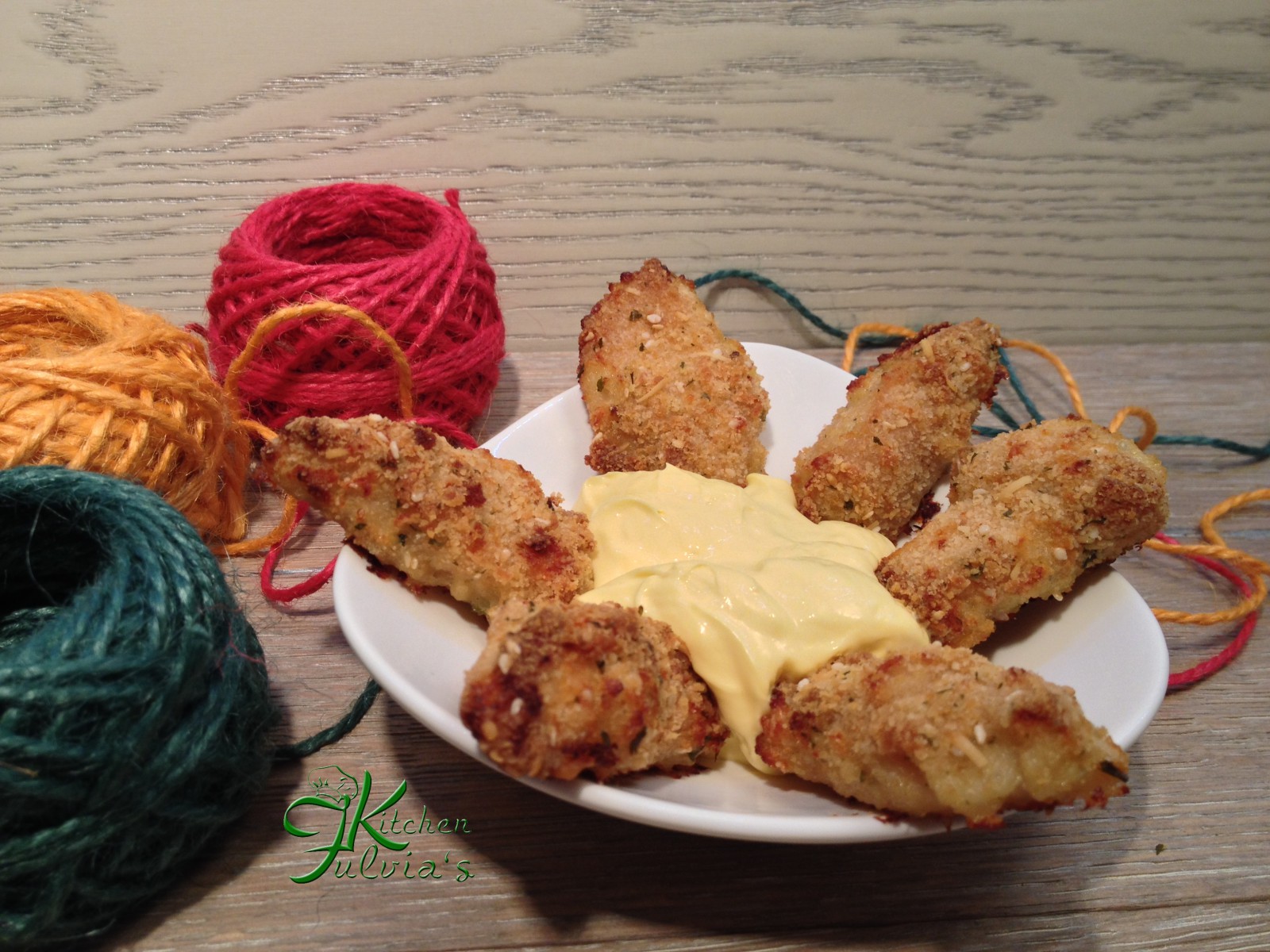 Nuggets di pollo al forno
