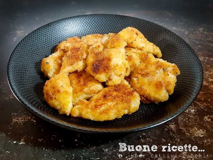 Nuggets di pollo al forno