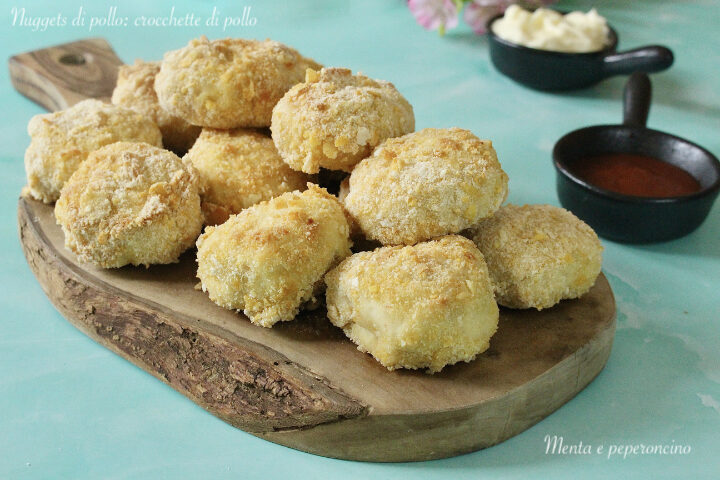 Nuggets di pollo: crocchette di pollo