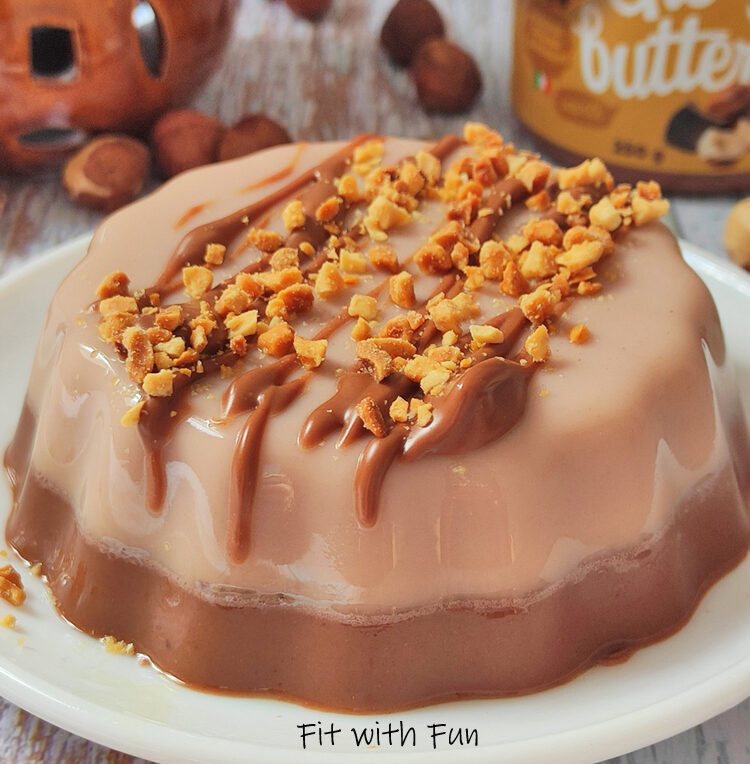 Nutella panna cotta 90 calorie 3 ingredienti senza lattosio