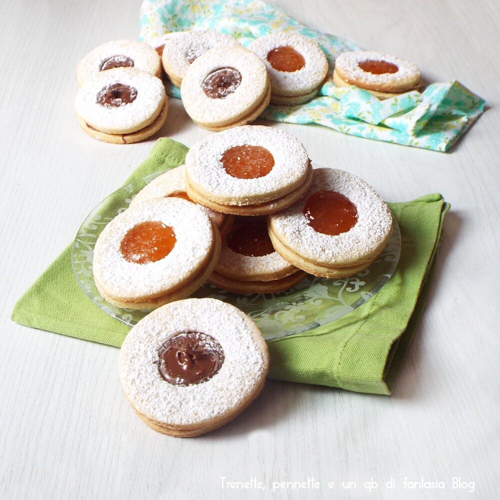 Occhi di bue con frolla alla ricotta