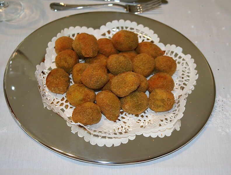 Olive all’ascolana – ricetta marchigiana