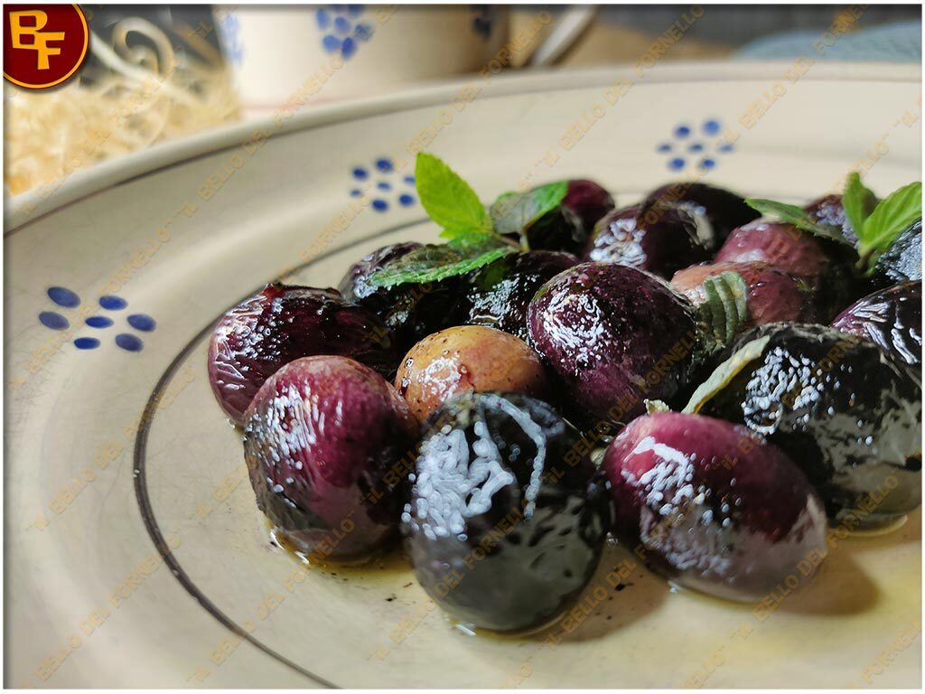 Olive nere dolci fritte