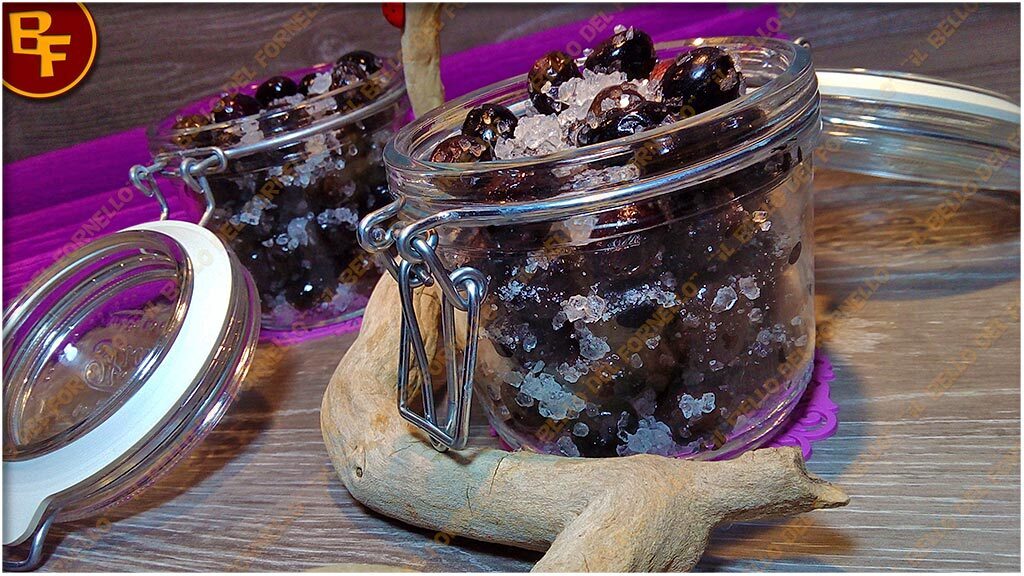 Olive nere sotto sale – Come conservarle