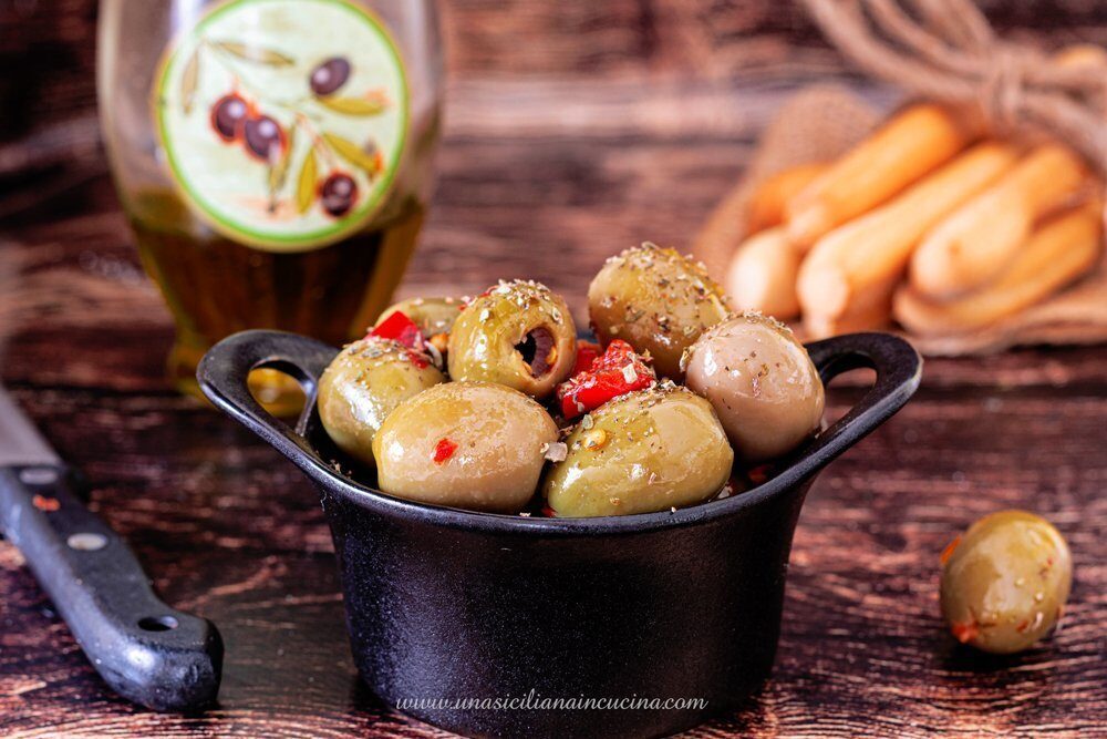 Olive verdi alla siciliana