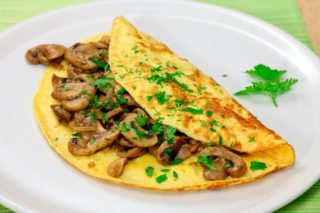 Omelette ai funghi