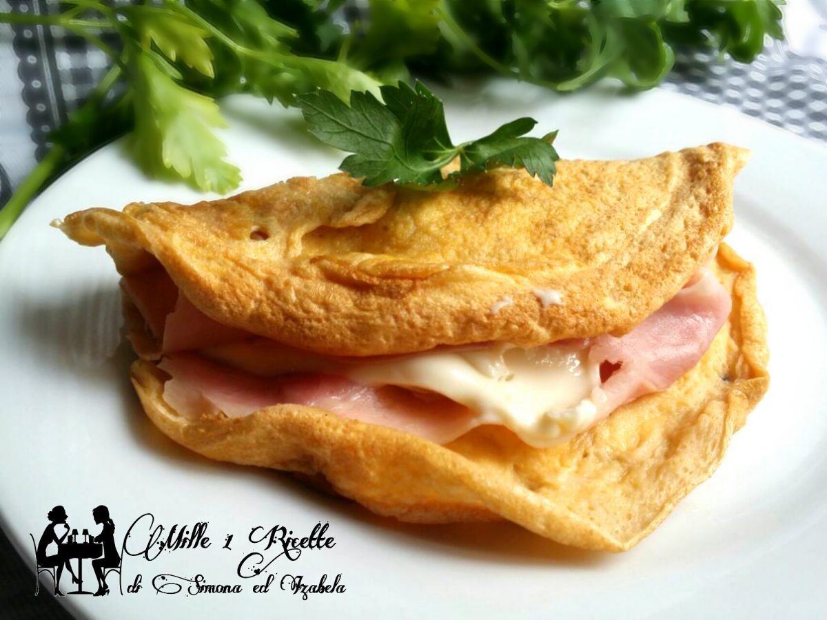 Omelette al prosciutto cotto
