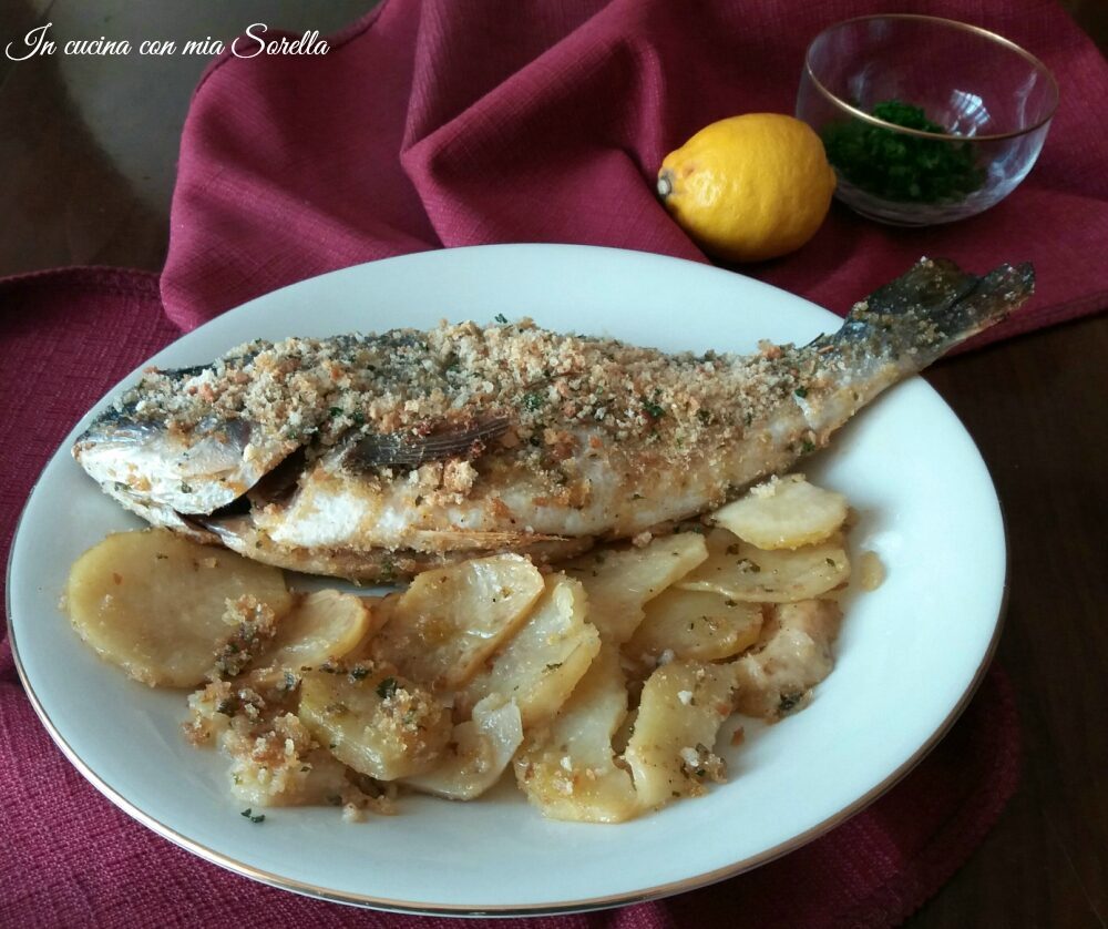 Orata al forno con patate