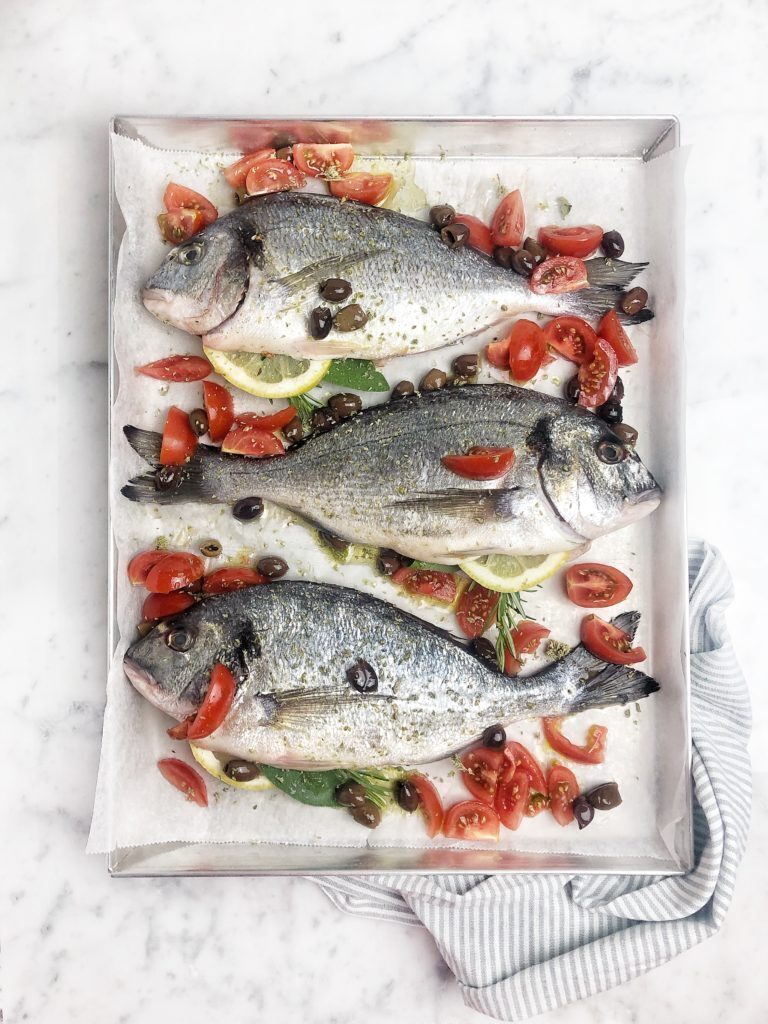 Orata al forno facile e veloce