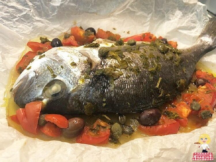 Orata alla mediterranea nella slow cooker