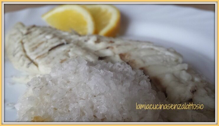 Orata in crosta di sale, ricetta semplice senza lattosio