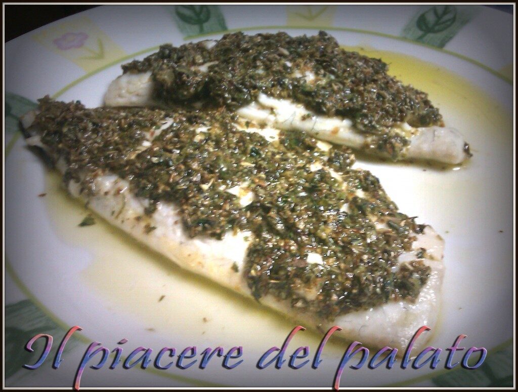 Orata in salsa verde