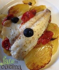 Orata Patate e Pomodorini