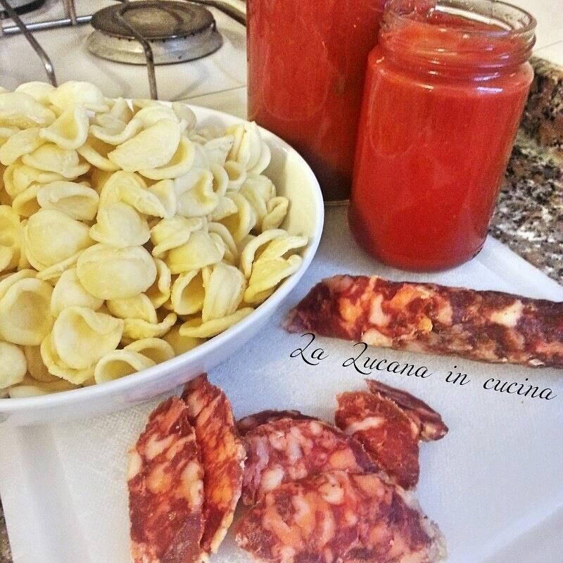 Orecchiette al sugo di pezzente
