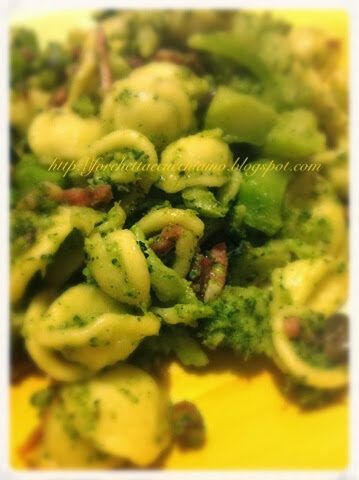 Orecchiette broccoli e speck
