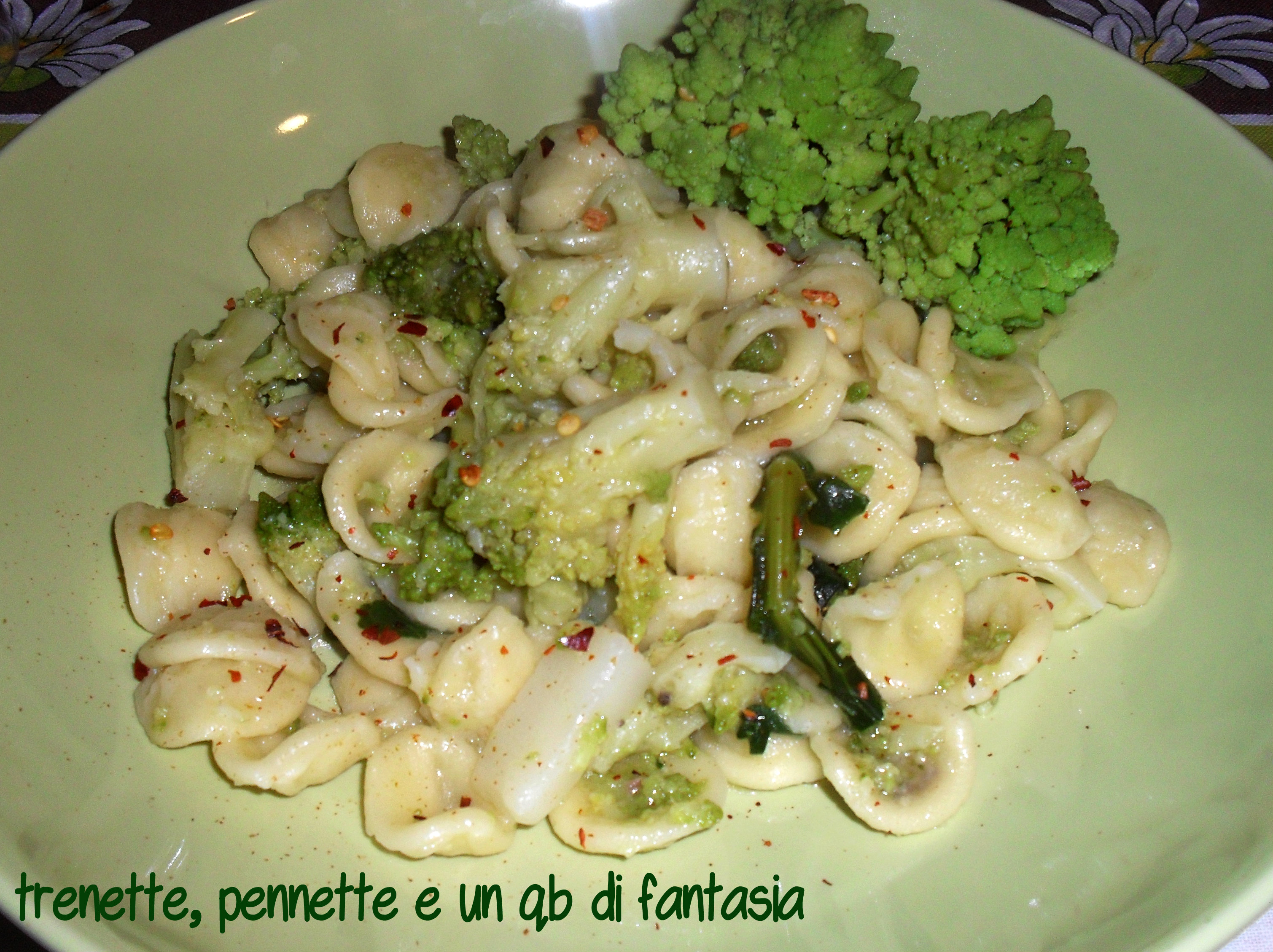 Orecchiette con broccolo romano