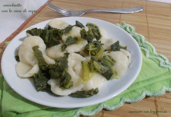 Orecchiette con le cime di rapa
