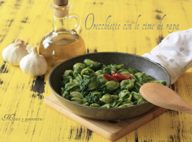 Orecchiette con le cime di rapa