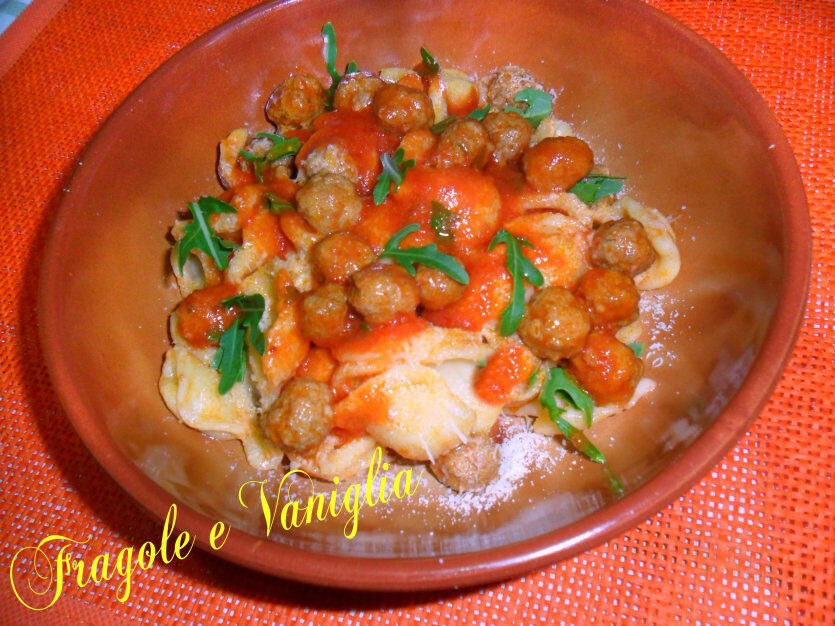Orecchiette e polpettine
