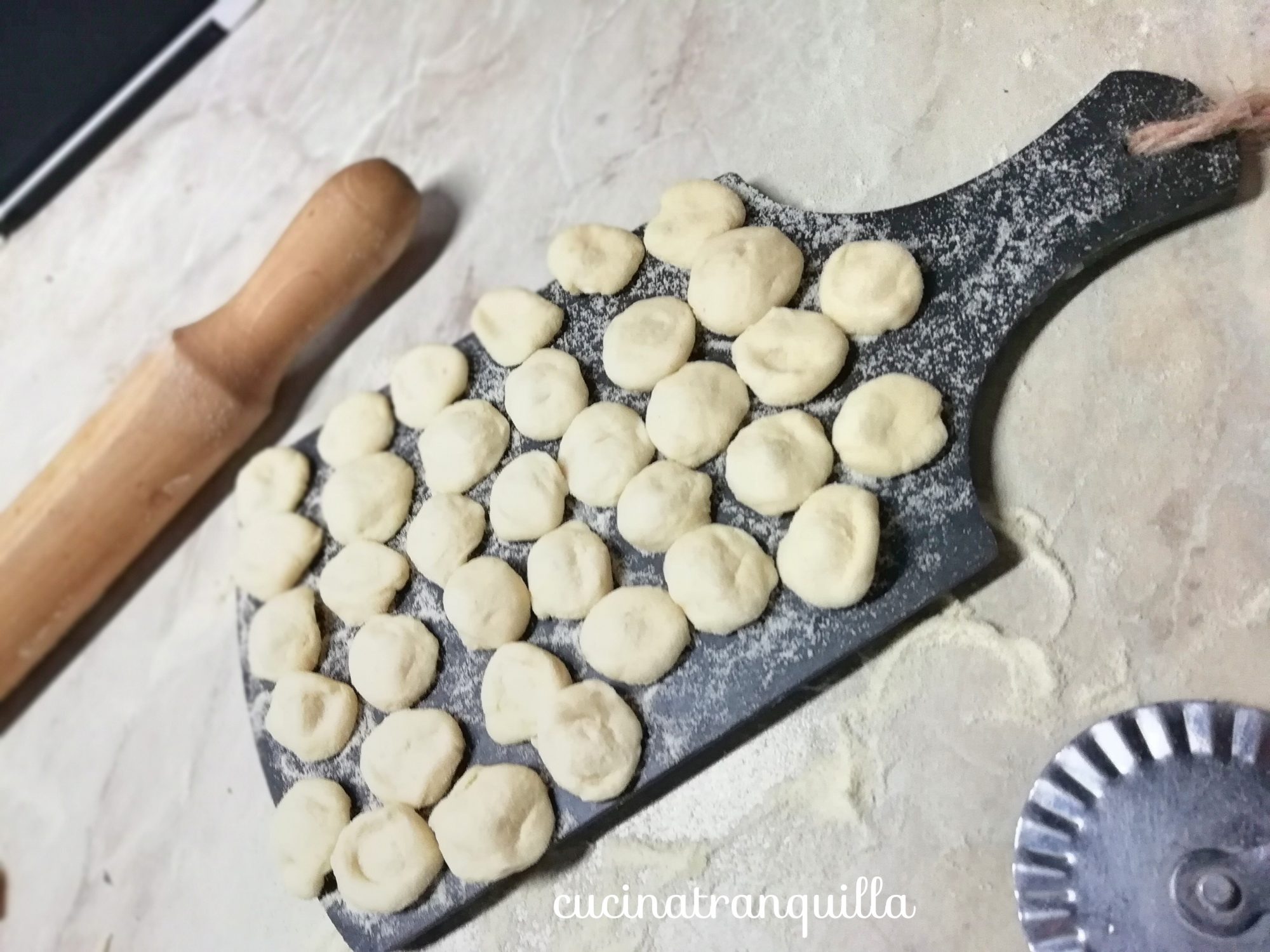 Orecchiette fatte in casa