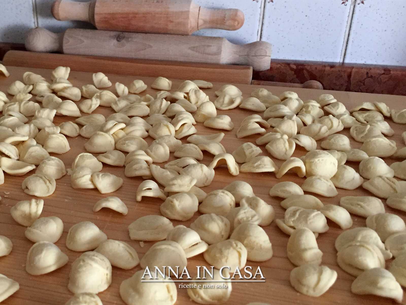 Orecchiette fatte in casa