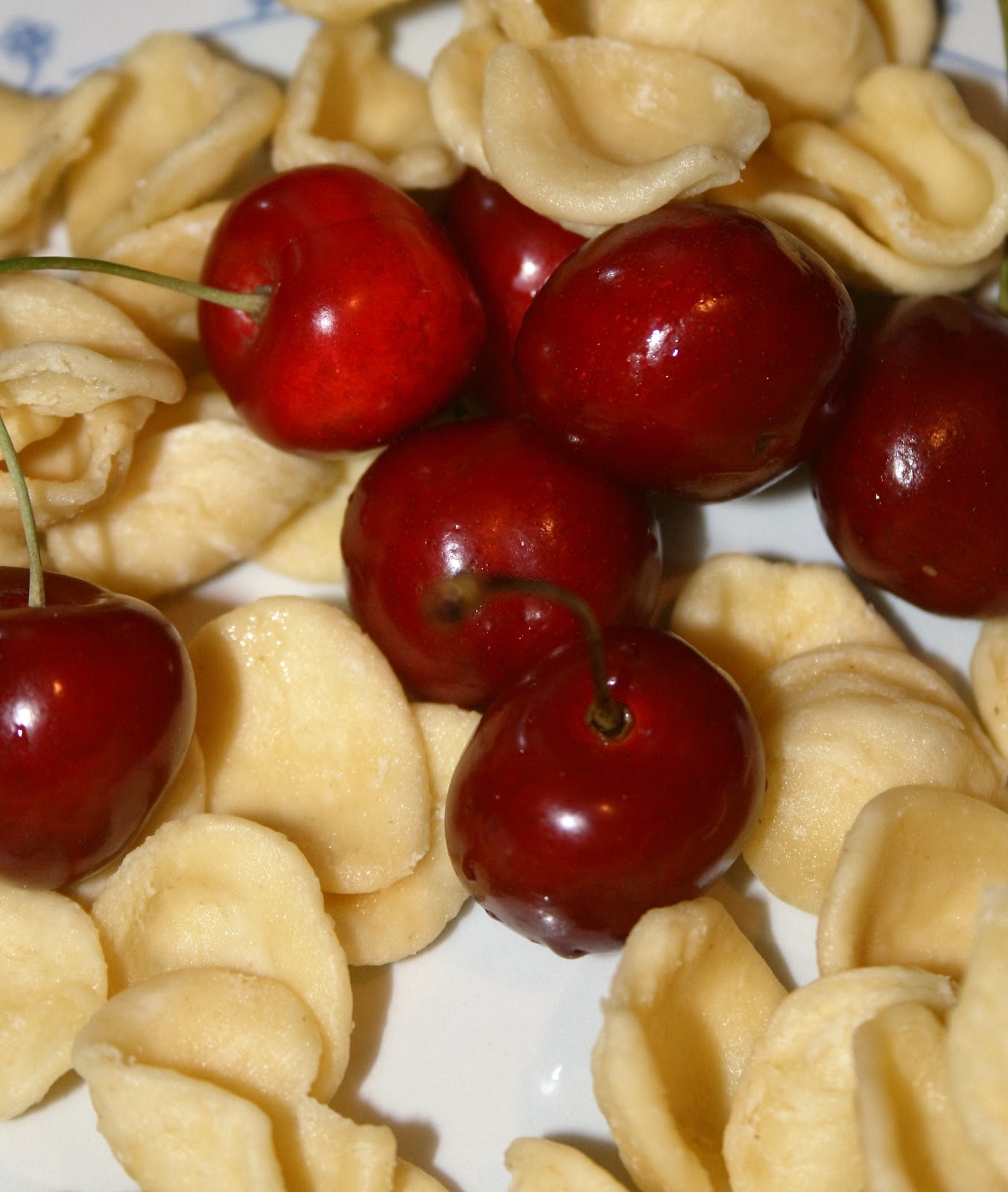 Orecchiette ricotta e ciliege