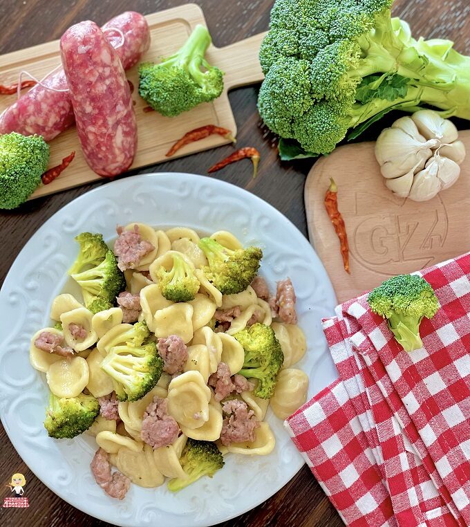 Orechiette broccoli e salsiccia