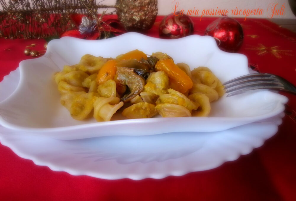 Orechietti con peperone giallo