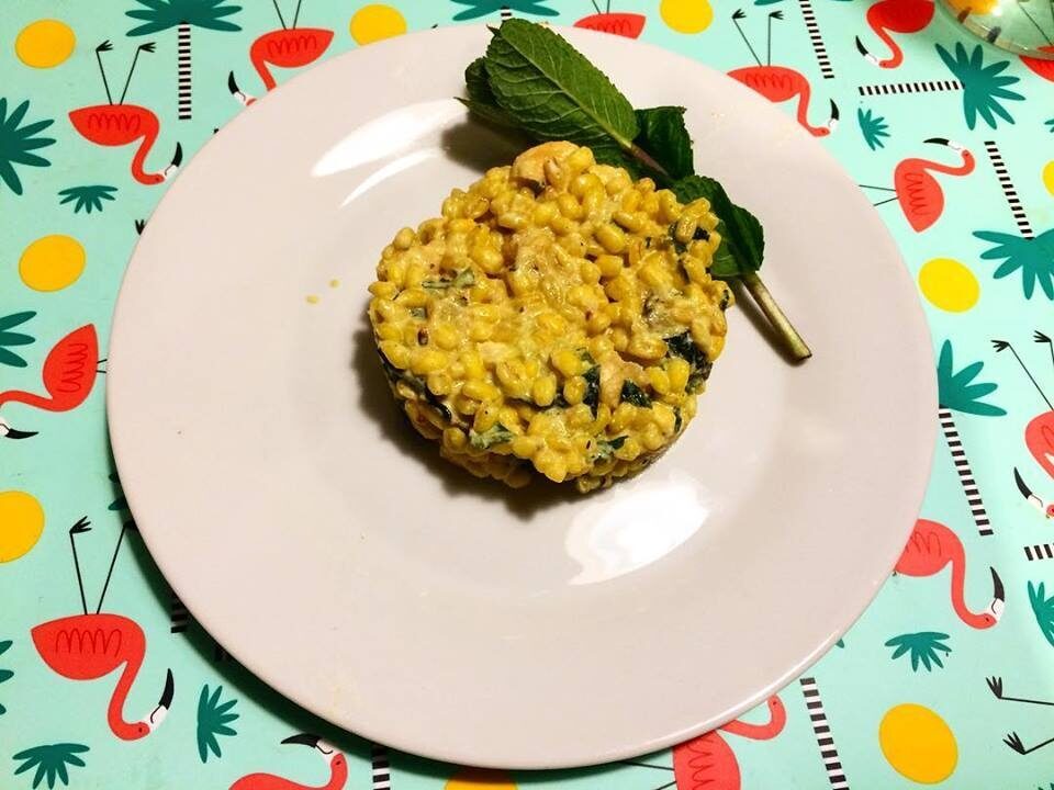 Orzo speziato menta e zucchine al profumo di curcuma