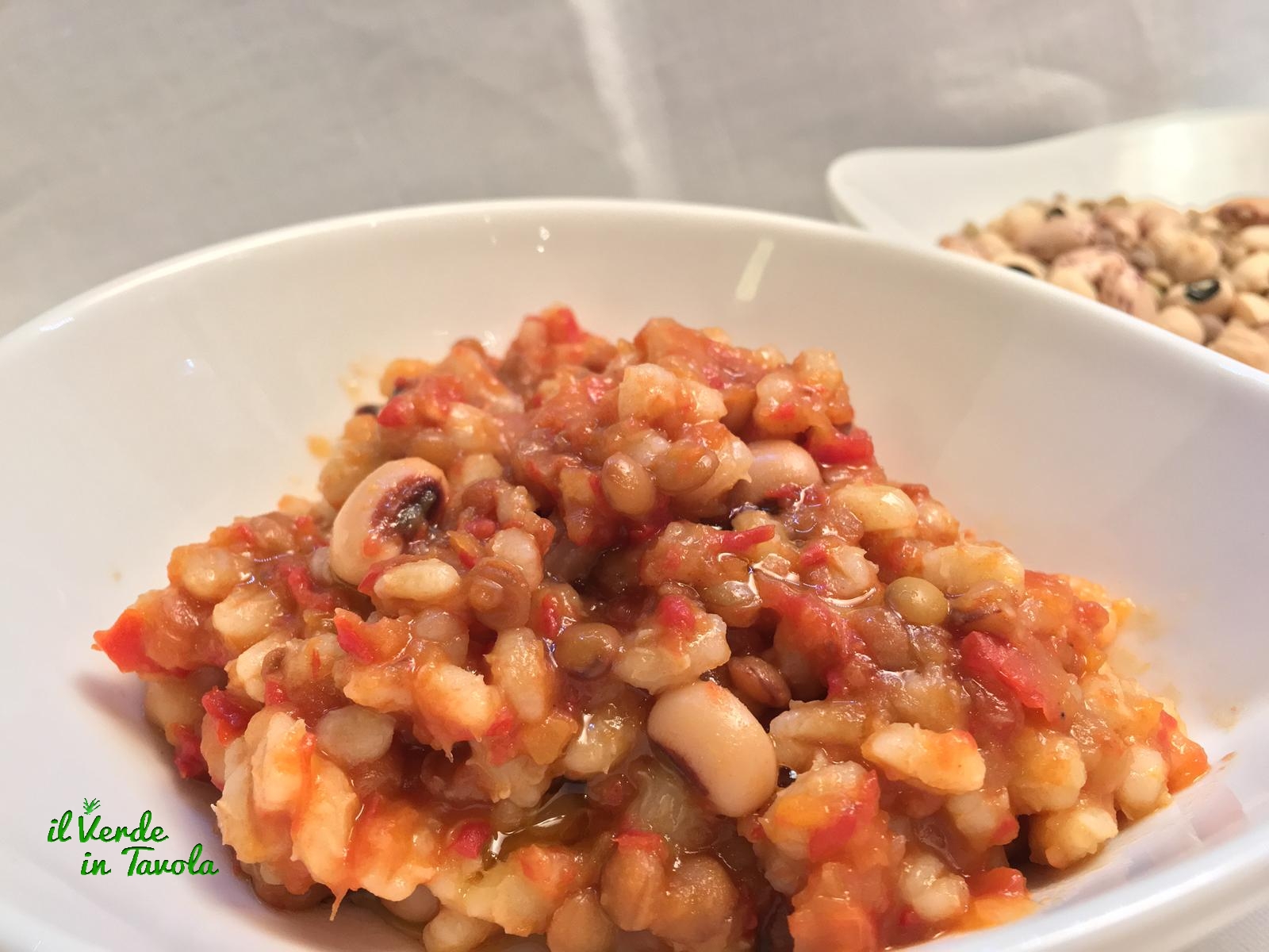 Orzotto ai legumi