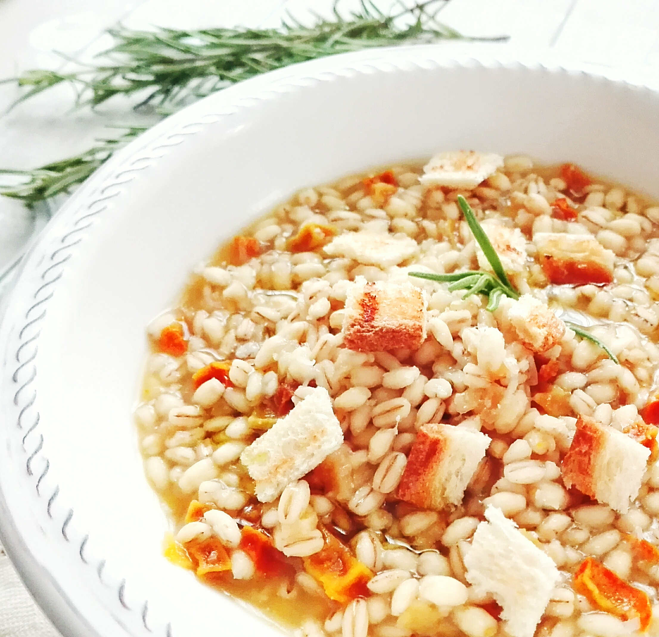 Orzotto alla zucca