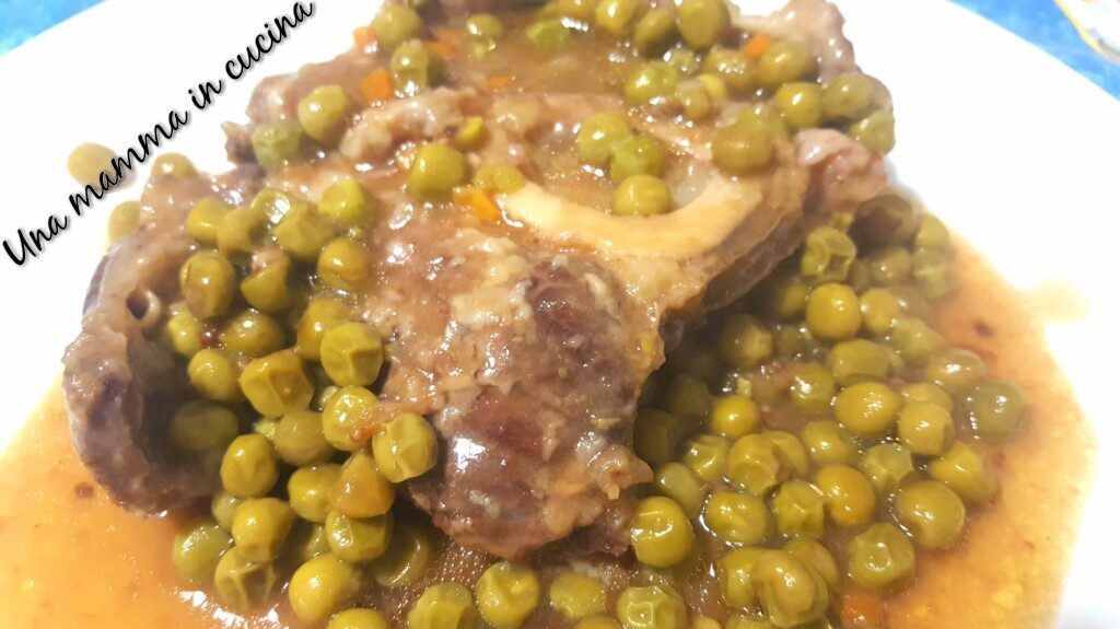 Ossobuchi con i piselli