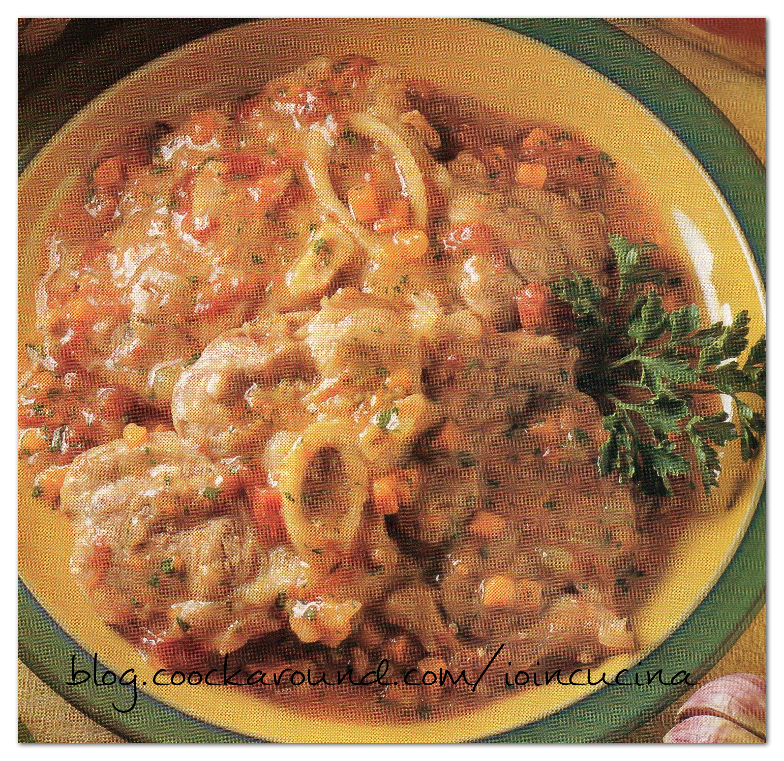Ossobuco di vitello in gremolada