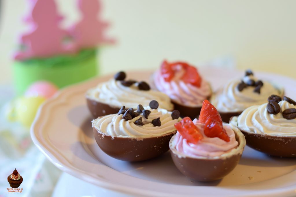 Ovetti di cioccolato ripieni